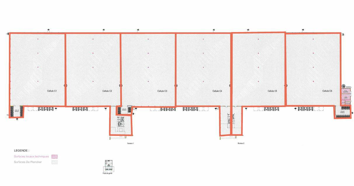 Entrepôt classe a Tergnier 18857m² Vente entrepôt classe a Tergnier Aisne OVLOG2420913 9